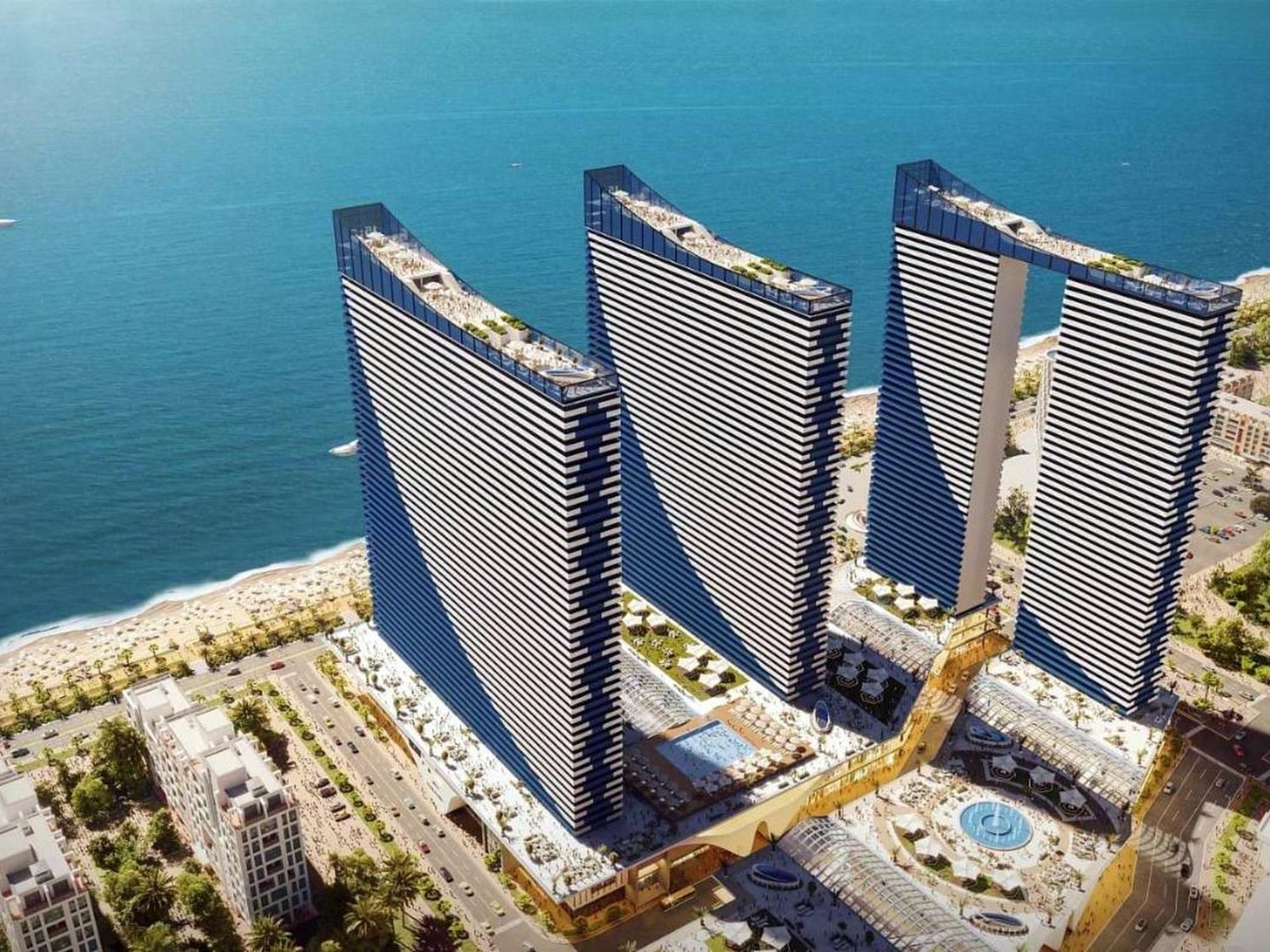 Delux Sea View Aparthotel In Orbi City Batumi Kültér fotó