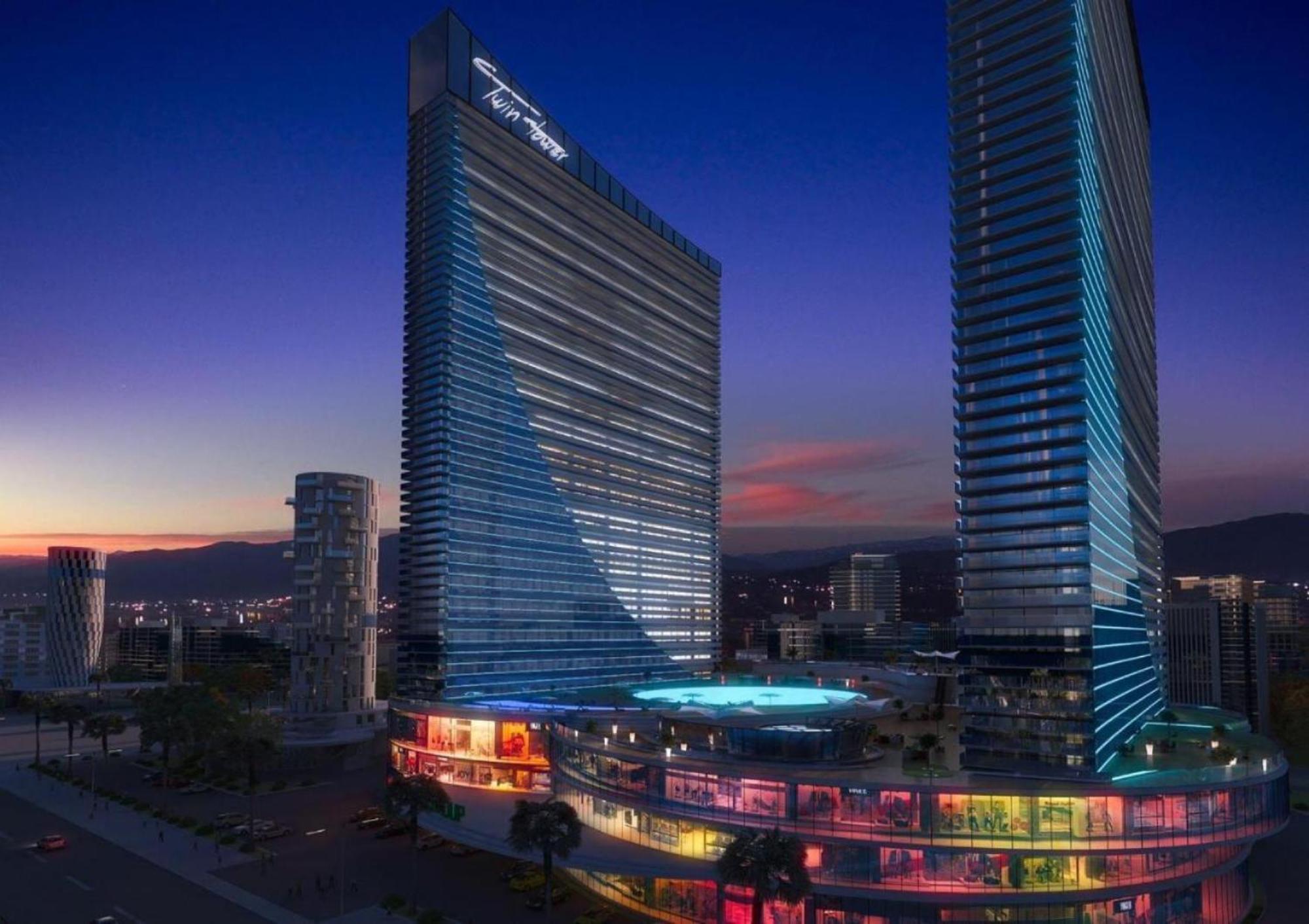 Delux Sea View Aparthotel In Orbi City Batumi Kültér fotó