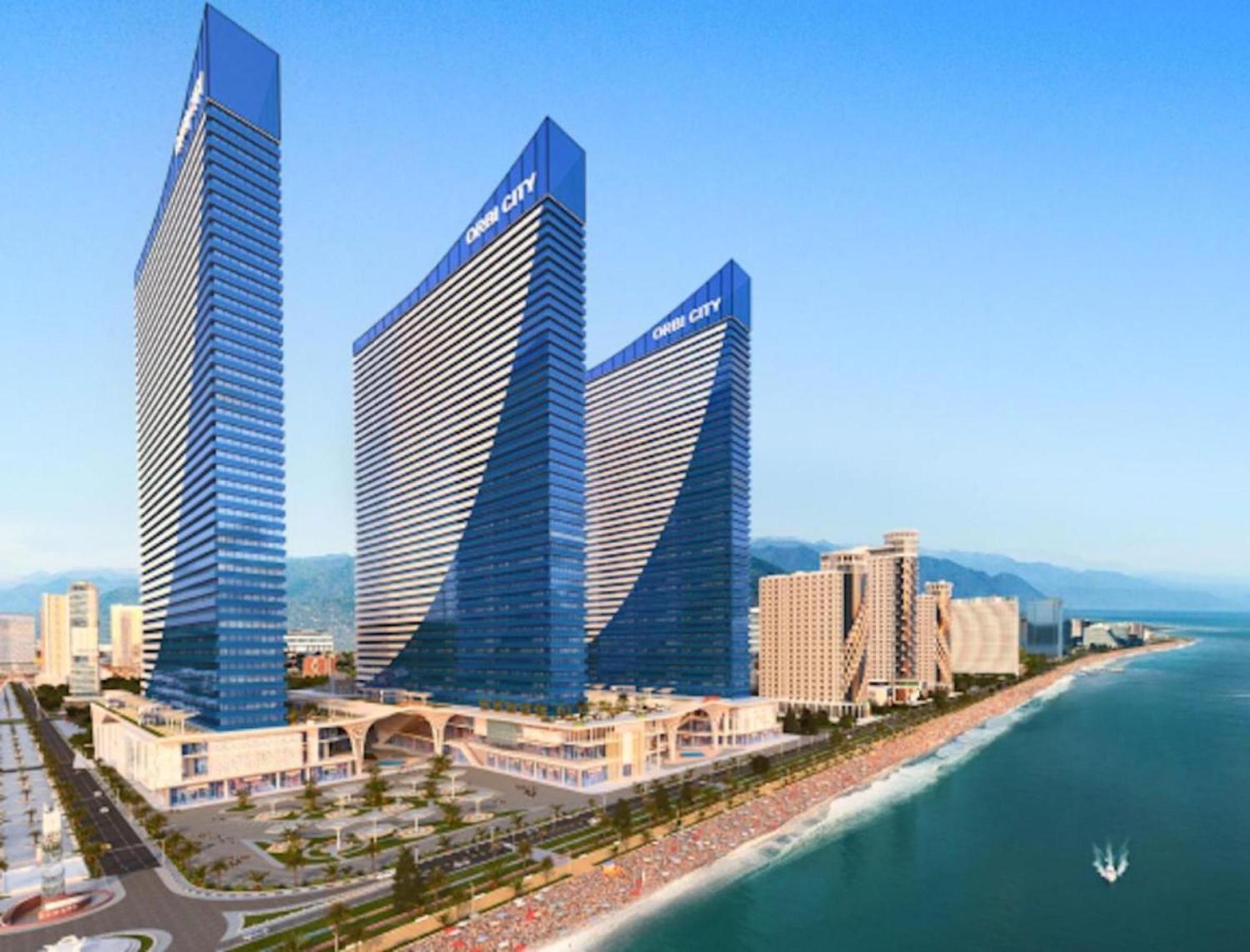 Delux Sea View Aparthotel In Orbi City Batumi Kültér fotó