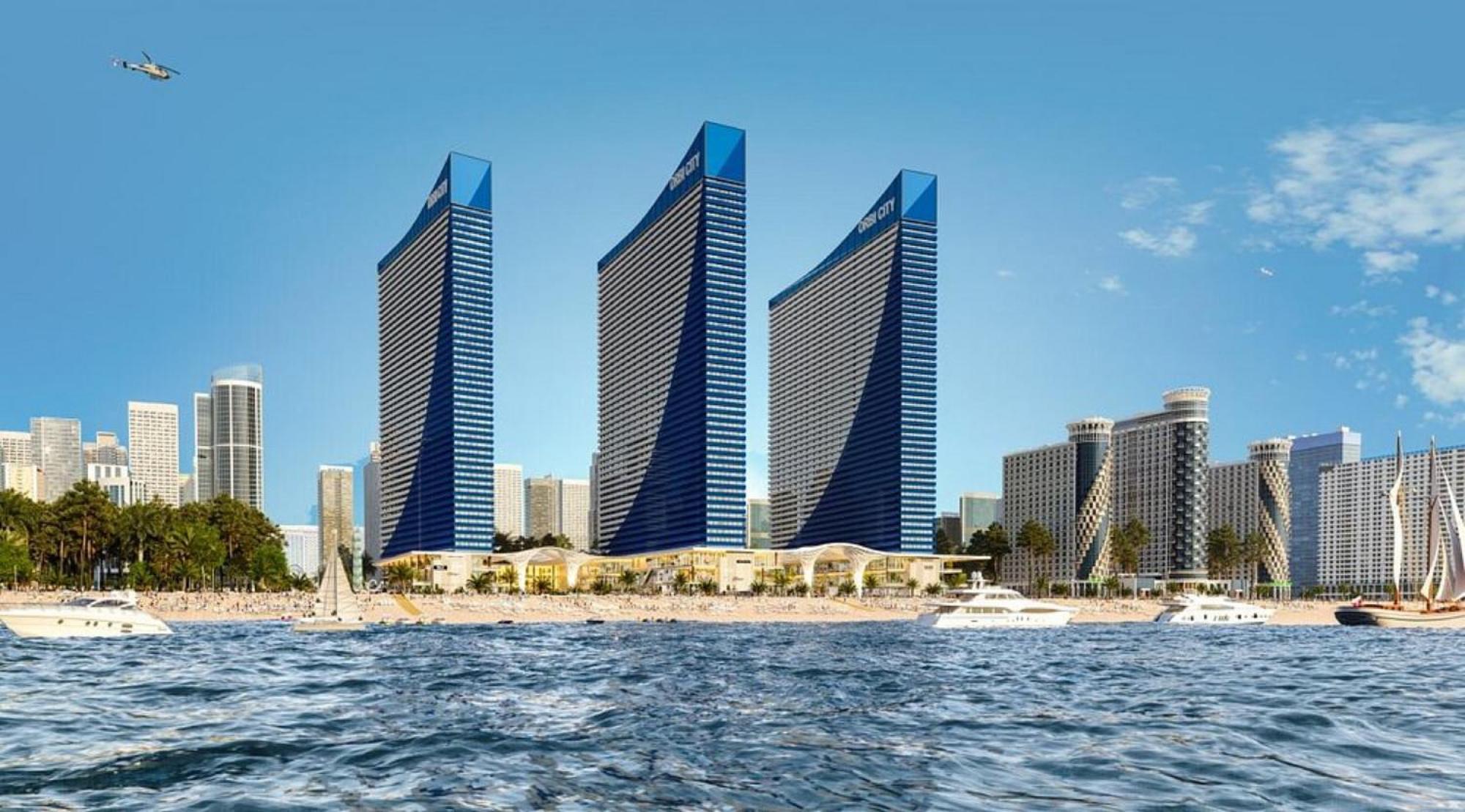 Delux Sea View Aparthotel In Orbi City Batumi Kültér fotó